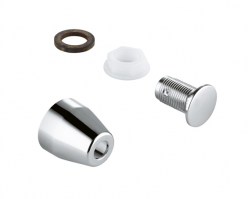 TAPON CIEGO y TAPA ROSETON GROHE